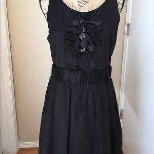 NWT! J.Crew black dress with nice embellishments!